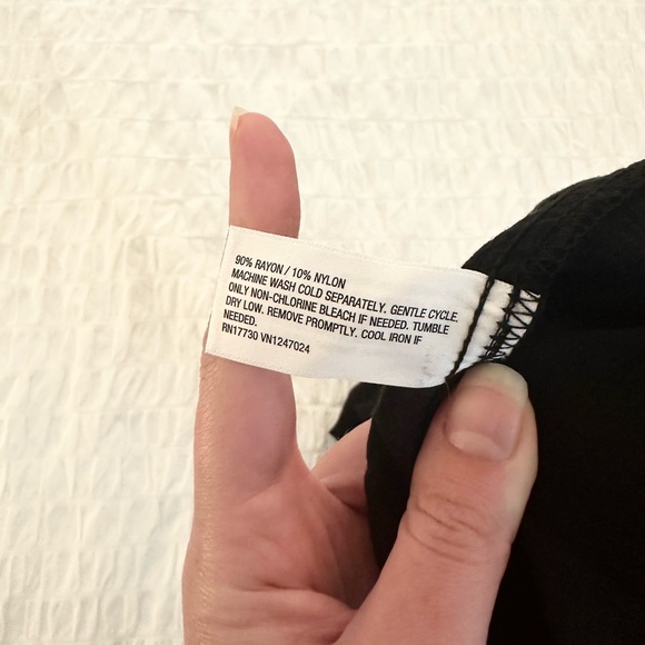 NWT a new day High Rise Gauze Shorts Black - Picture 7 of 7